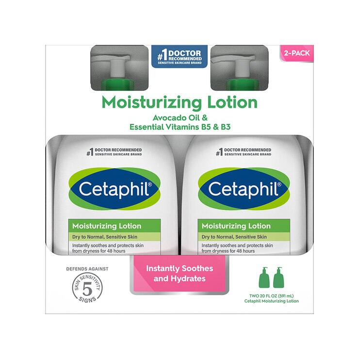 Cetaphil Loción Humectante 2 pzas — Imagen 1 de 3