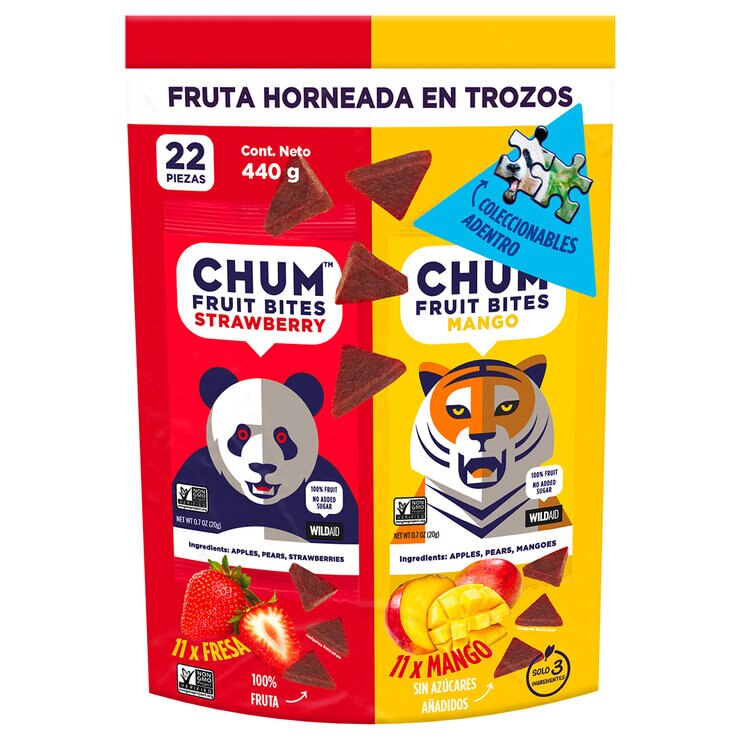 Chum Fruit Bites Fruta Horneada en Trozos 22 pzas — Imagen 1 de 4