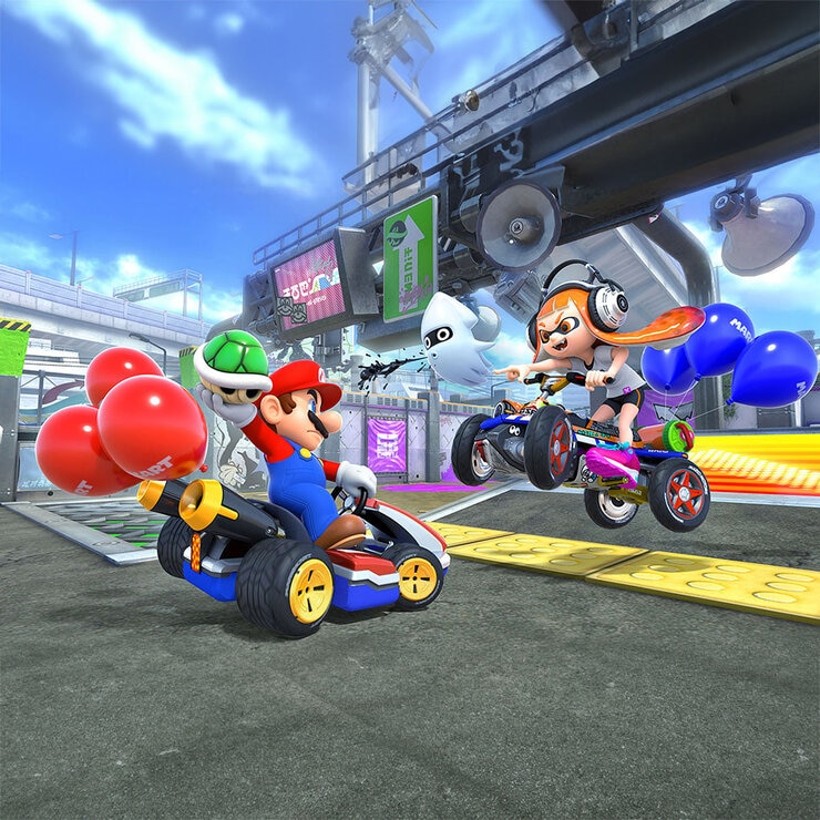 Nintendo Switch 1.1 Bundle Mario Kart 8 + 3 Meses de Nintendo Online — Imagen 2 de 3