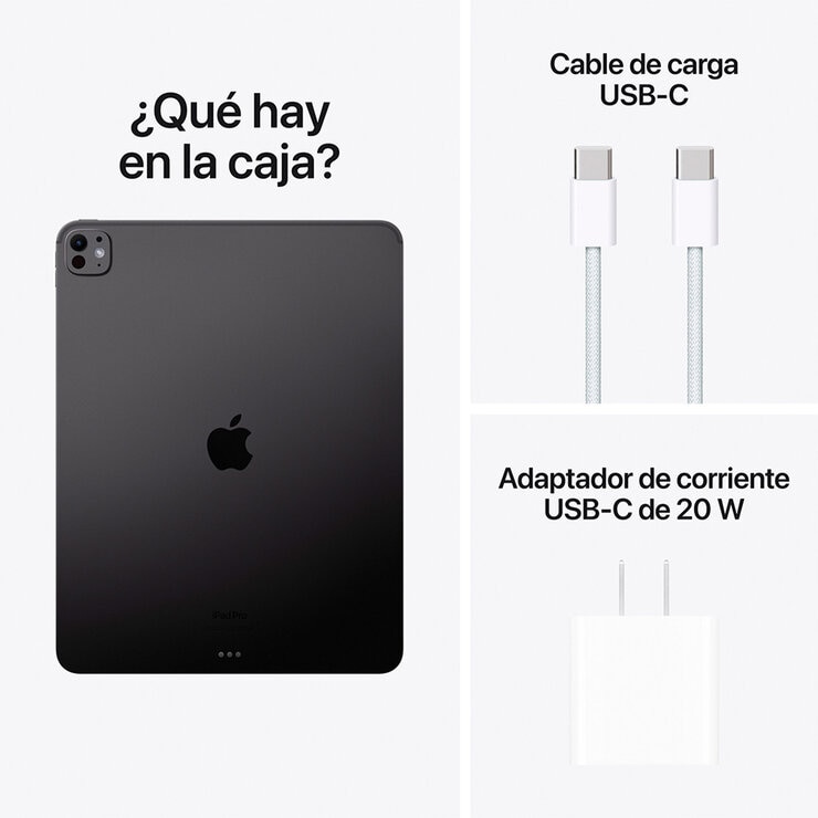 Apple iPad Pro 13" Wi-Fi 1TB Negro Espacial — Imagen 3 de 4
