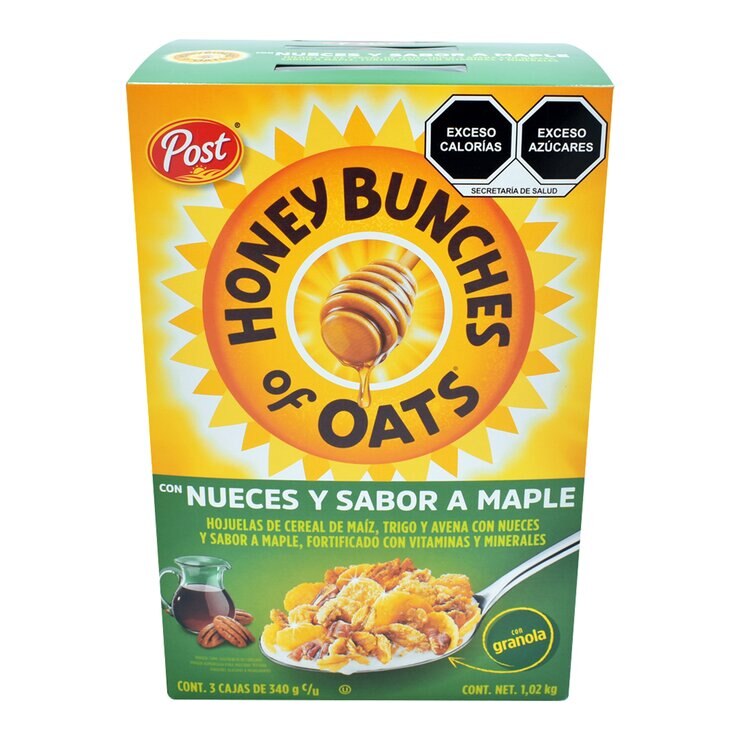 Honey Bunches Oats Cereal Sabor Maple 1.02 kg — Imagen 1 de 2