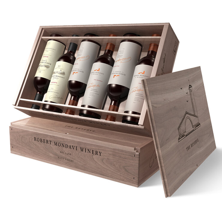 Vino Tinto Robert Mondavi Winery Reserve Library Collection 6/750 ml — Imagen 1 de 4