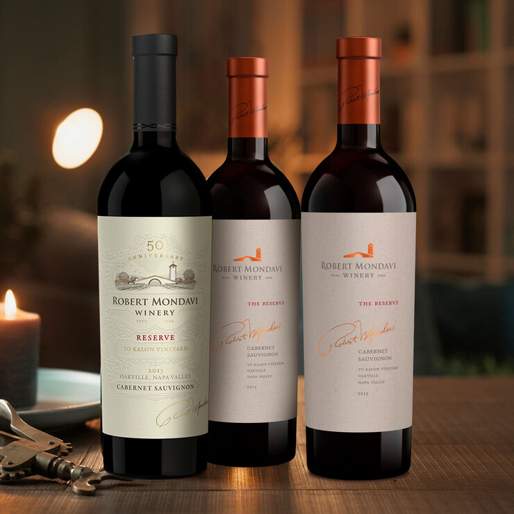 Vino Tinto Robert Mondavi Winery Reserve Library Collection 6/750 ml — Imagen 3 de 4