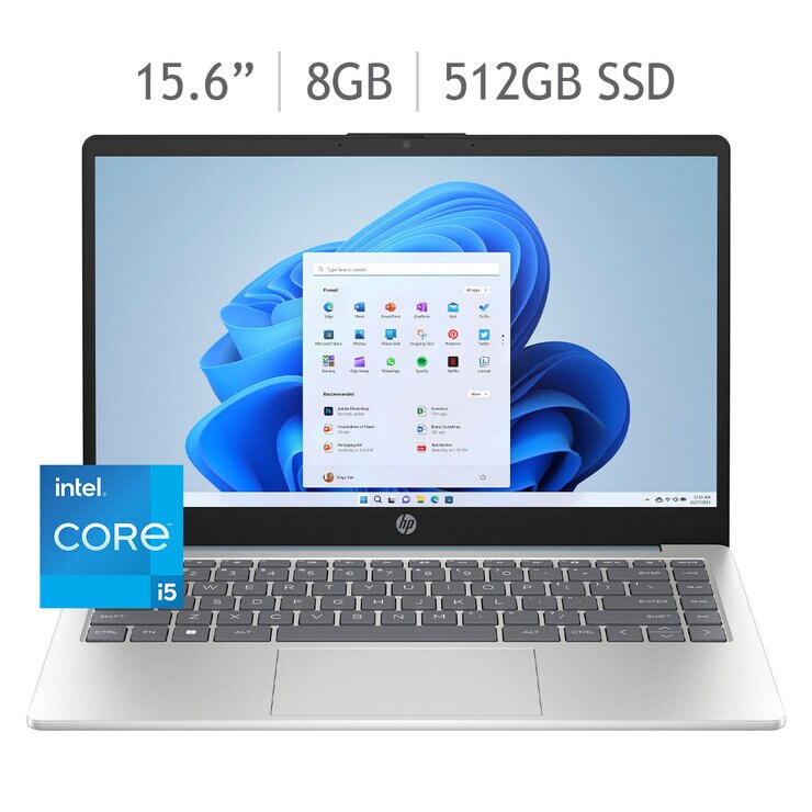 HP 15-fd0058la Laptop 15.6" Full HD Intel Core i5 8GB 512GB SSD — Imagen 1 de 4