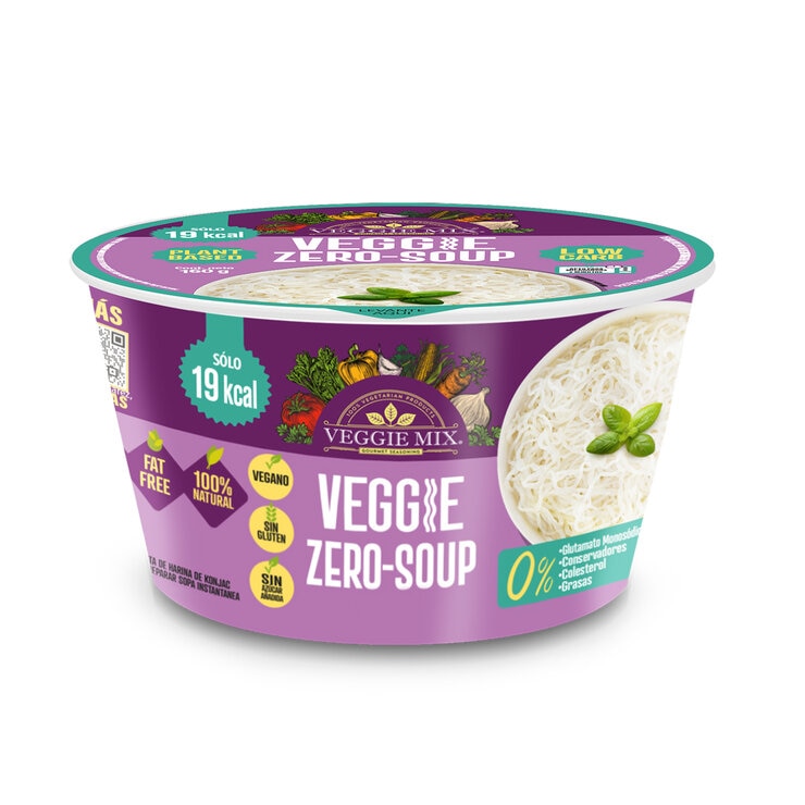 Veggie Mix Sopa Instantánea 6 pzs de 160 gr