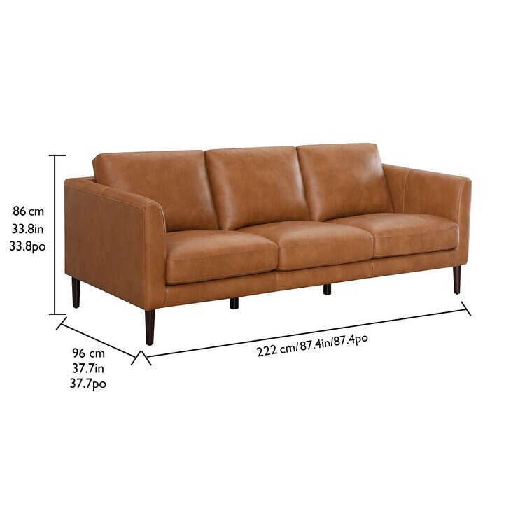Simon Li Furniture, Sofá de Piel — Imagen 2 de 4