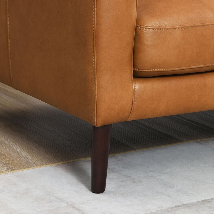 Simon Li Furniture, Sofá de Piel — Imagen 3 de 4
