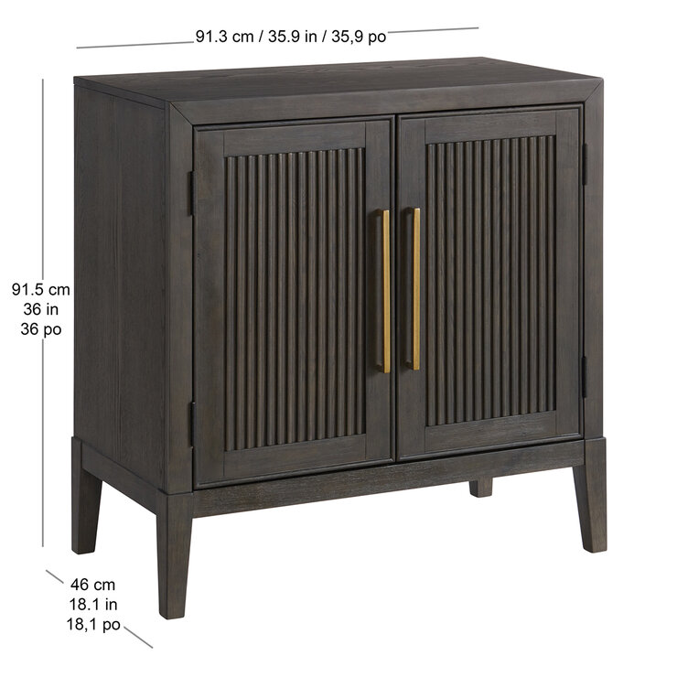 Pike & Main, Gabinete Para Vinos Con Almacenamiento — Imagen 2 de 4