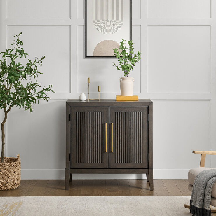 Pike & Main, Gabinete Para Vinos Con Almacenamiento — Imagen 1 de 4