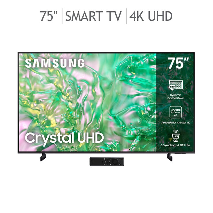 Samsung Pantalla 75" 4K UHD Smart TV — Imagen 1 de 4