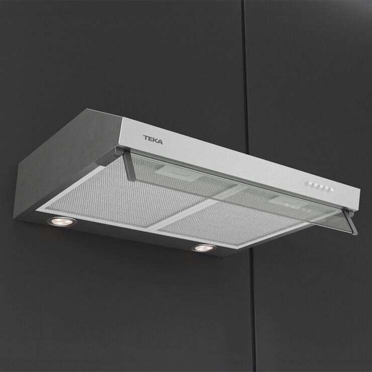 Combo Campana Con Visera + Parrilla De 4 Quemadores De 60 cm Acero Inoxidable — Imagen 3 de 4