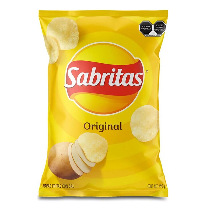 Sabritas Papas Original Super Size 490 g — Imagen 1 de 4