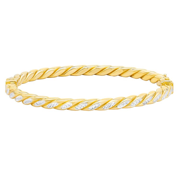 Pulsera, Oro Dos Tones de 14K — Imagen 1 de 4