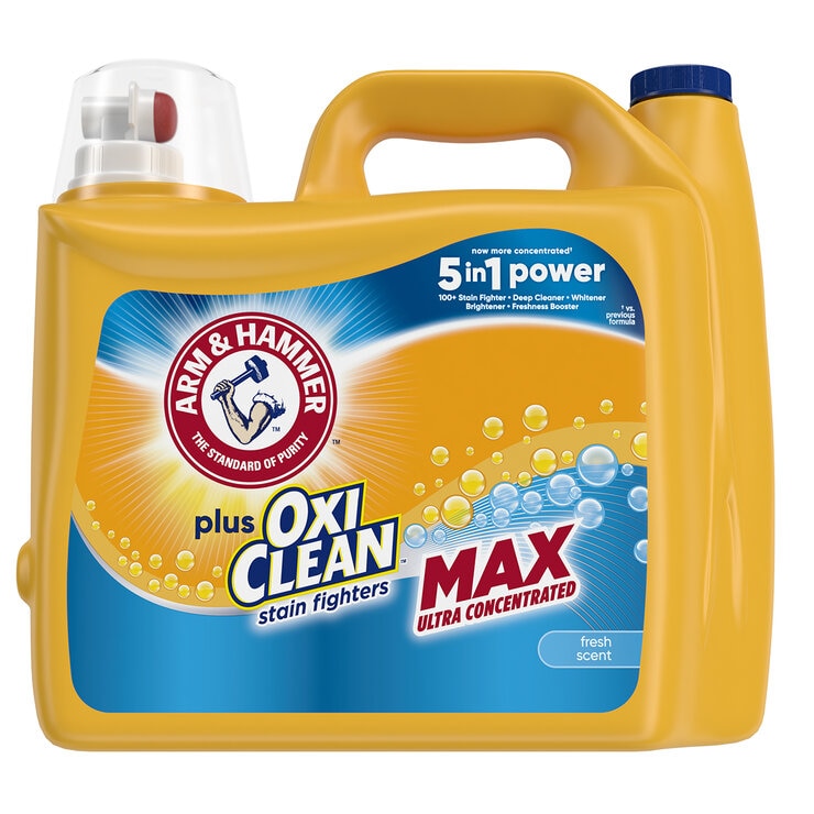 Arm & Hammer Detergente Líquido OxiClean Max 5.9 l — Imagen 1 de 3