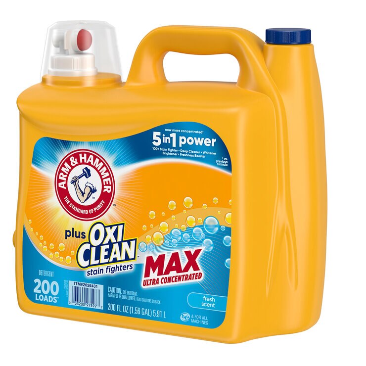 Arm & Hammer Detergente Líquido OxiClean Max 5.9 l — Imagen 2 de 3