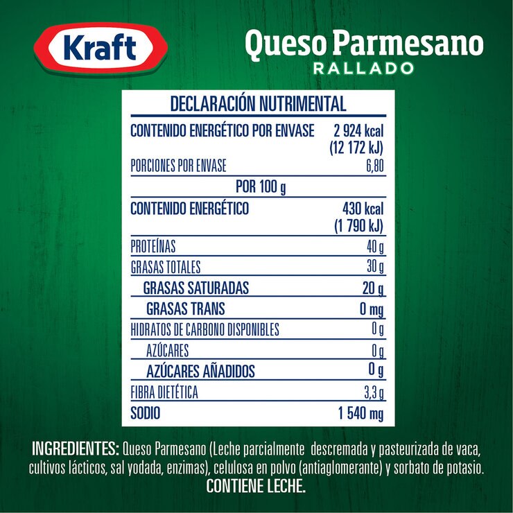 Kraft Queso Parmesano 680 gr — Imagen 2 de 4