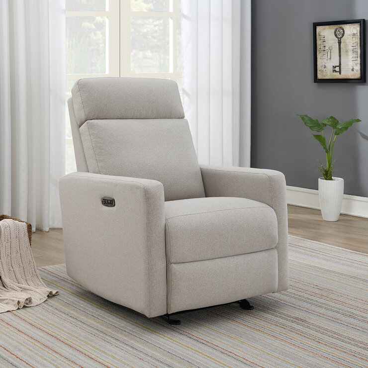 Synergy Home, Sillón Reclinable de Tela con Sistema Eléctrico — Imagen 1 de 4