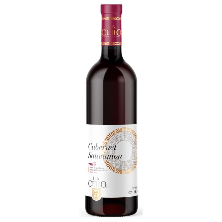 Vino Tinto L.A. Cetto Cabernet Sauvignon 4/750ml  — Imagen 2 de 2