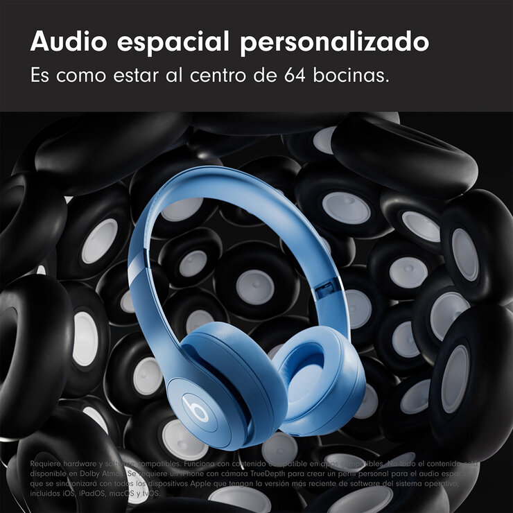 Apple Beats Solo 4 Azul  — Imagen 3 de 4