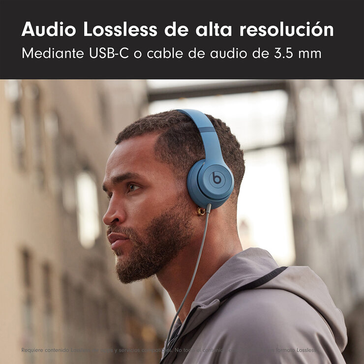 Apple Beats Solo 4 Azul  — Imagen 4 de 4