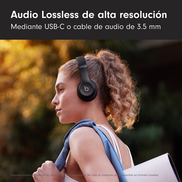 Apple Beats Solo 4 Negro — Imagen 2 de 4
