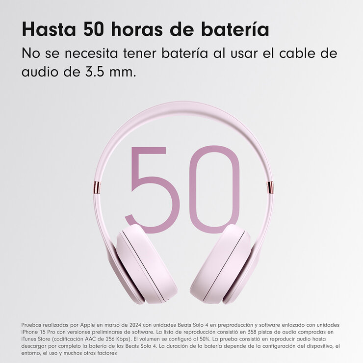 Apple Beats Solo 4 Rosa — Imagen 4 de 4
