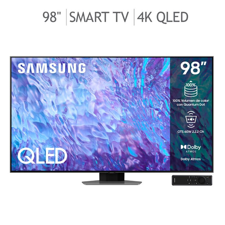 Samsung 98" 4K QLED Smart TV — Imagen 1 de 4