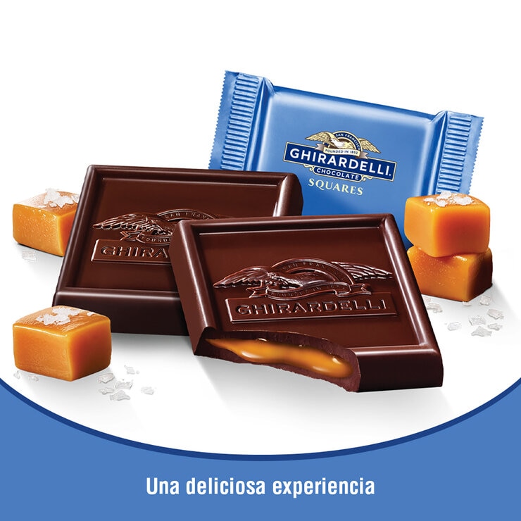 Ghirardelli Chocolate Amargo Caramelo y Sal de Mar 604 g — Imagen 2 de 3