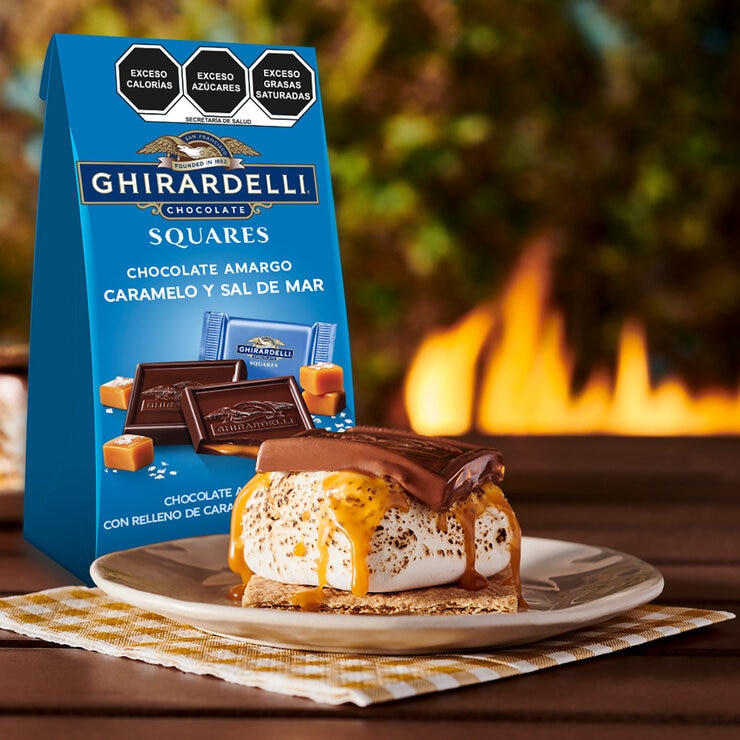 Ghirardelli Chocolate Amargo Caramelo y Sal de Mar 604 g — Imagen 3 de 3