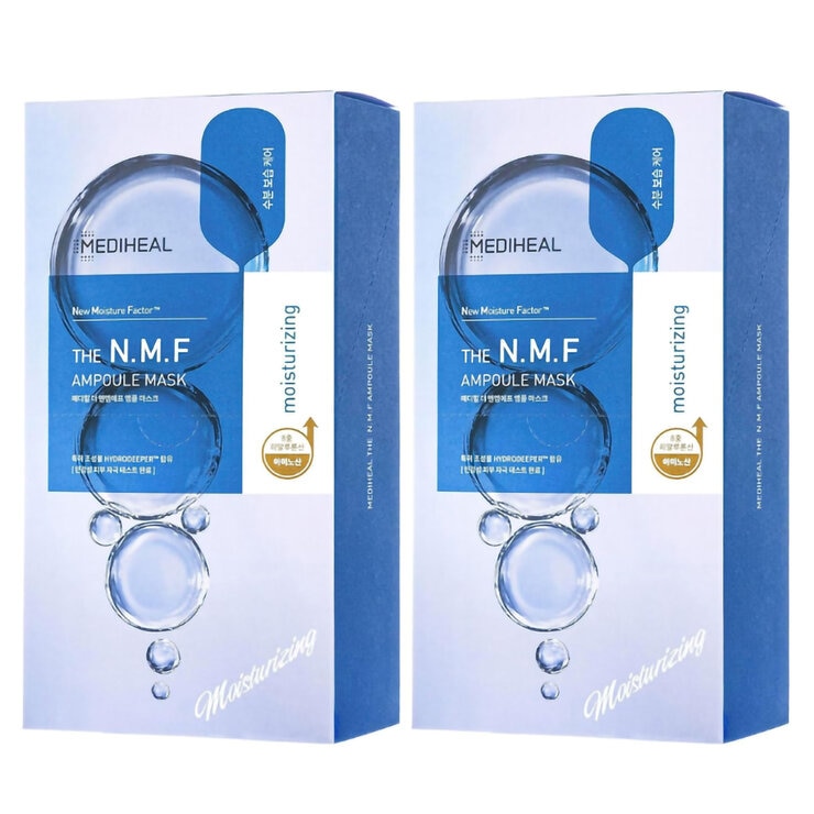 Mediheal The N.MF. Ampoule Mask  Mascarillas Faciales 20 Pzas  — Imagen 1 de 4