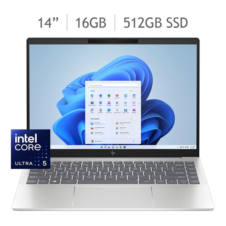 HP Pavilion Plus 14-ew1000la Laptop 14" 2.8K OLED Intel Core Ultra 5 16GB 512GB SSD — Imagen 1 de 4