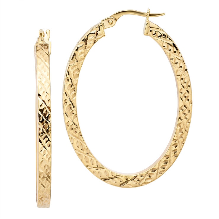 Arracadas de Oro Amarillo de 14K — Imagen 1 de 4