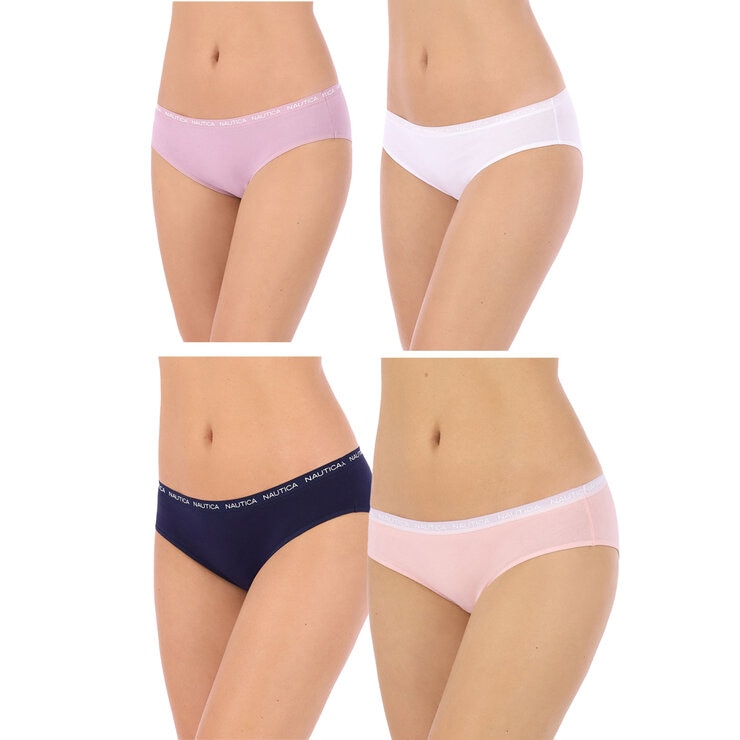 Nautica Ropa interior para Dama 4 piezas varias tallas y colores — Imagen 2 de 2