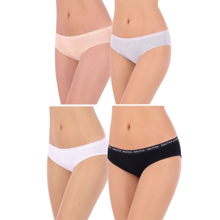 Nautica Ropa interior para Dama 4 piezas varias tallas y colores — Imagen 1 de 2
