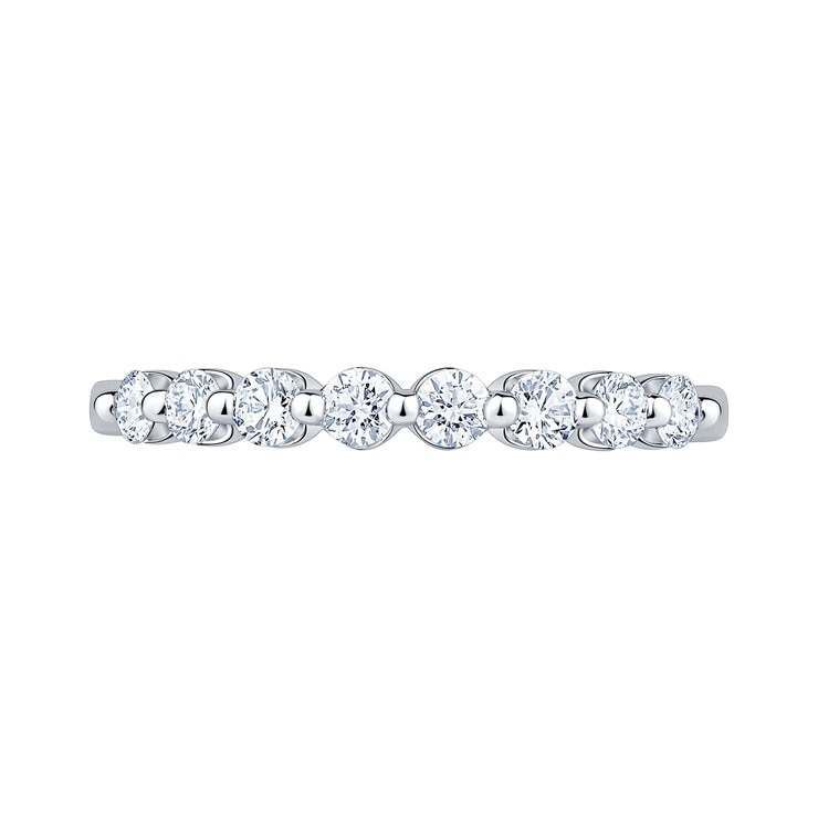 Anillo de Aniversario de Diamantes 0.40ctw, Oro Blanco de 14K — Imagen 2 de 4