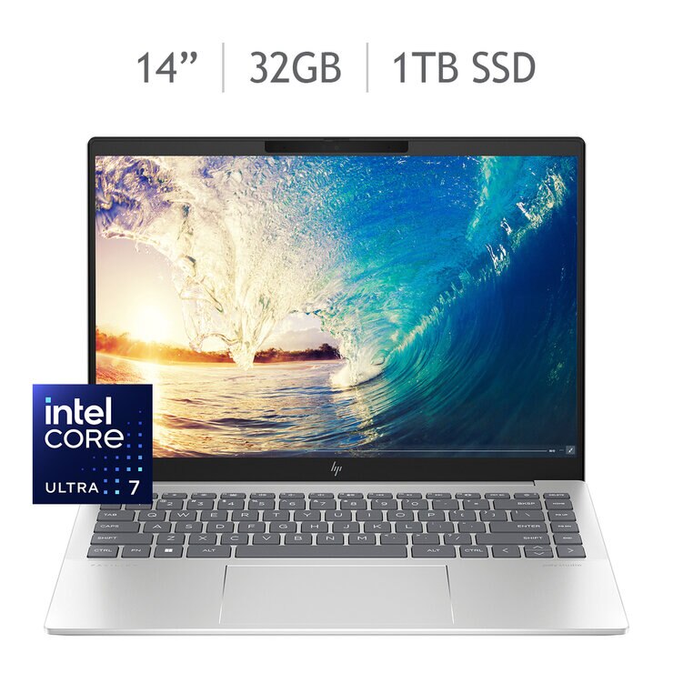 HP Pavilion Plus 14-ew1001la Laptop 14" 2.8K OLED Intel Core Ultra 7 32GB 1TB SSD — Imagen 1 de 4