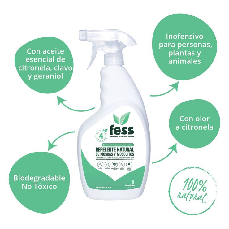 Fess, Repelente Natural de Moscas y Mosquitos 2L — Imagen 3 de 3