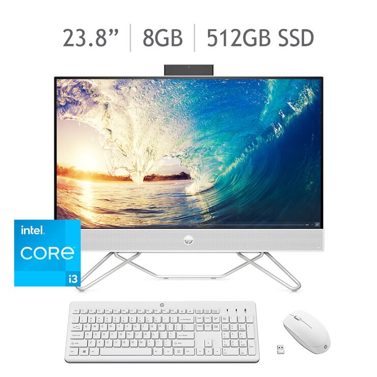 HP All-In-One 24-cb1024la Desktop 23.8" Full HD Intel Core i3 8GB 512GB SSD — Imagen 1 de 4