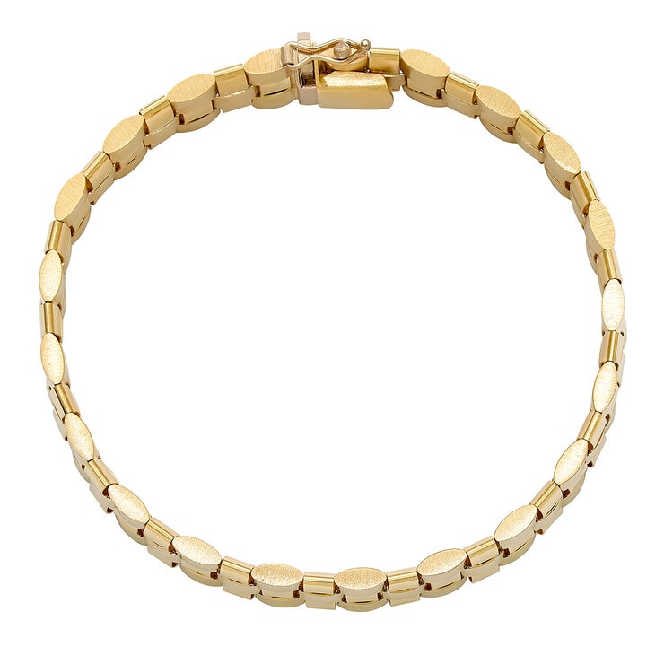 Pulsera, Oro Italiano de 14K — Imagen 4 de 4