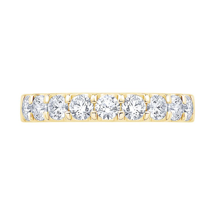 Anillo, 1.00ctw Diamantes, Oro Amarillo de 14K — Imagen 4 de 4