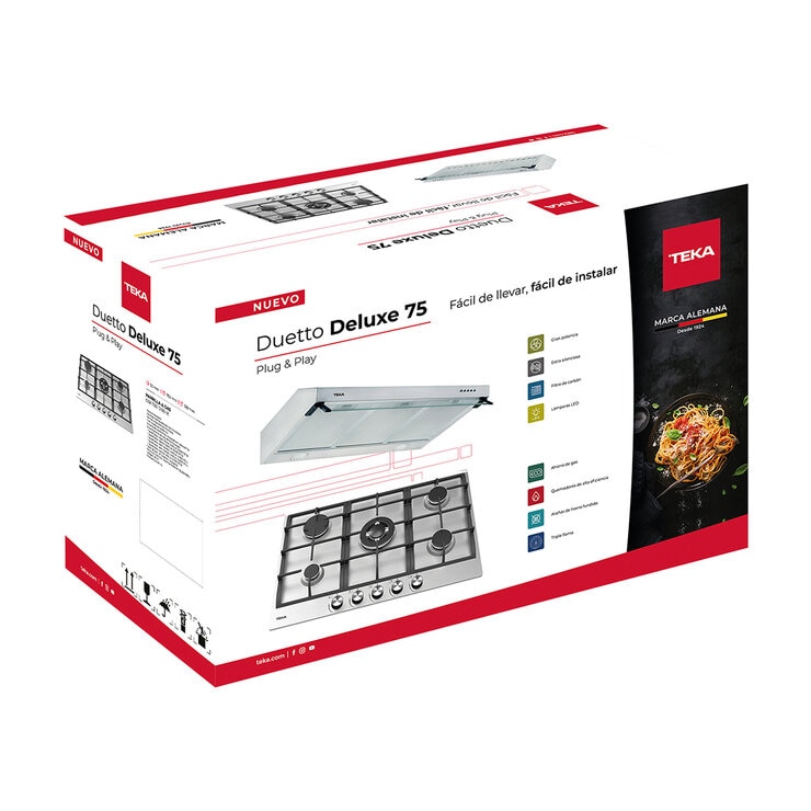 Teka Combo Parrilla + Campana De 75 cm  — Imagen 3 de 4