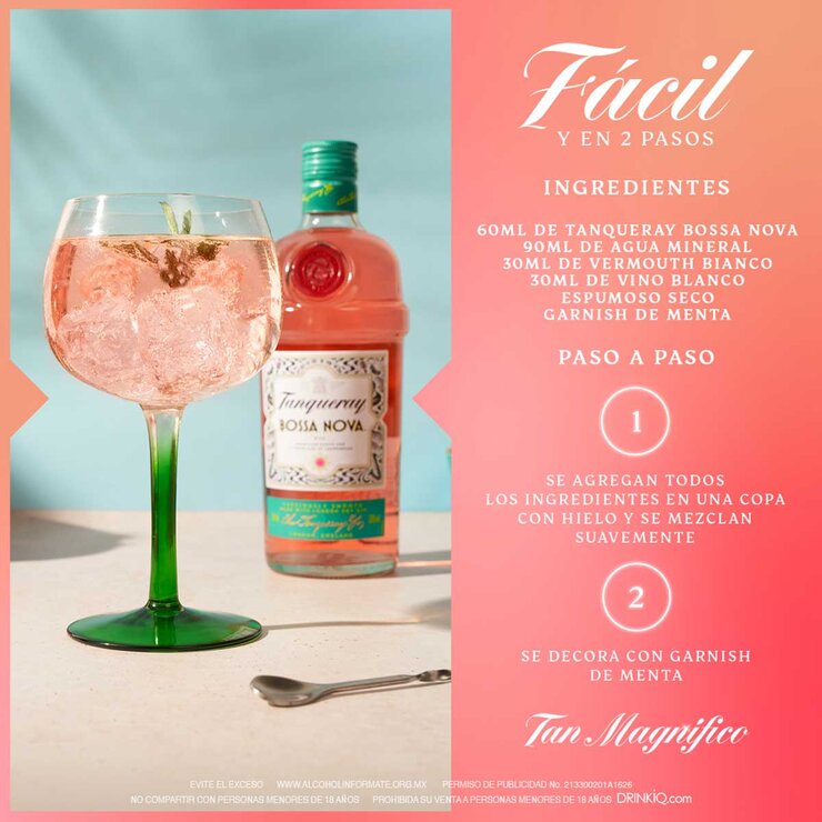 Ginebra Tanqueray Bossa Nova 700 ml — Imagen 4 de 4