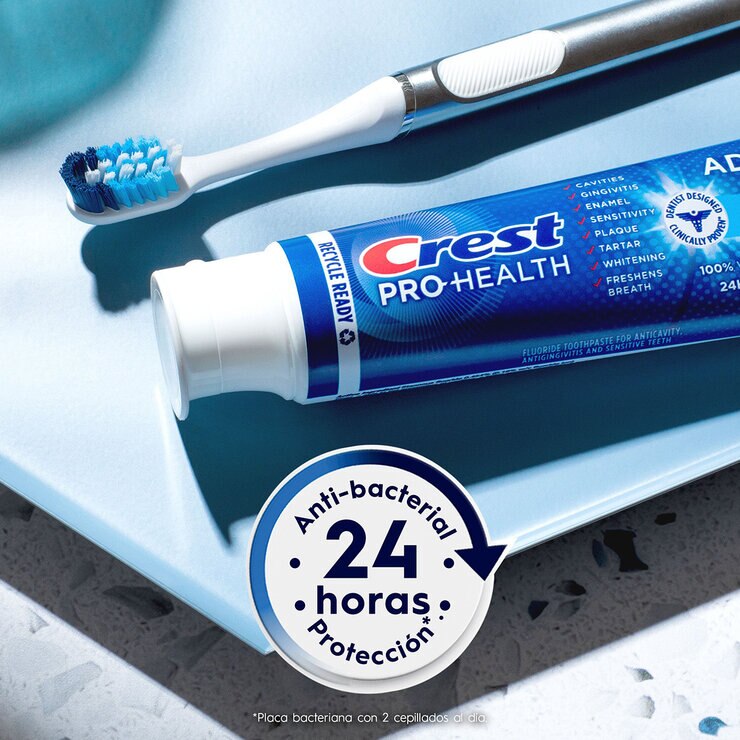 Crest Pasta de Dientes Pro Health Advanced 5 pzas de 144 g c/u — Imagen 2 de 4