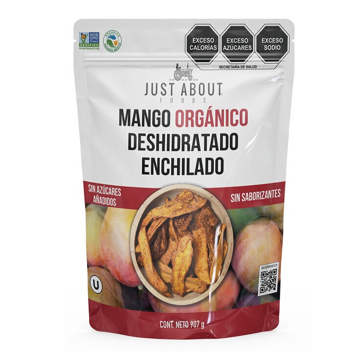Just About Foods Mango Deshidratado Enchilado 907 gr — Imagen 1 de 2