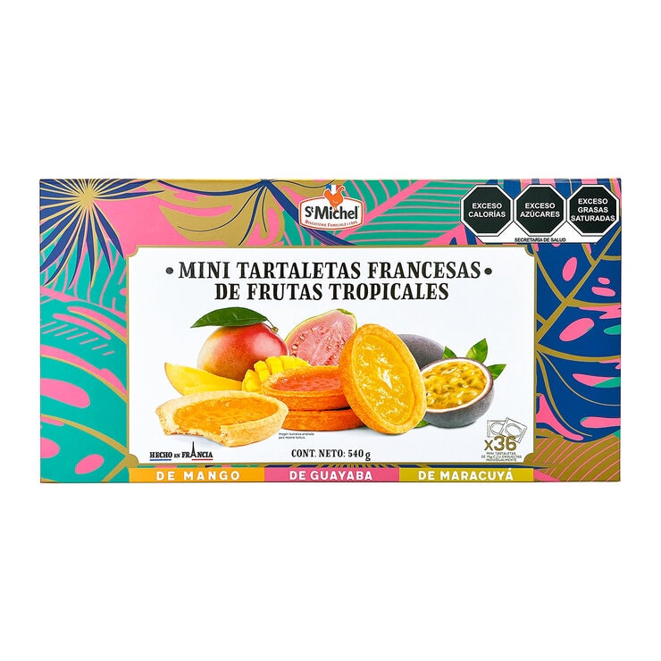 St Michel Mini Tartaletas Francesas de Frutas Tropicales 540 g — Imagen 1 de 2