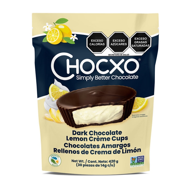 Chocxo Chocolates Amargos Rellenos de Crema de Limón 420 g — Imagen 1 de 2