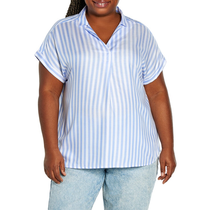 Three Dots Blusa para Dama Varias Tallas y Colores — Imagen 2 de 4