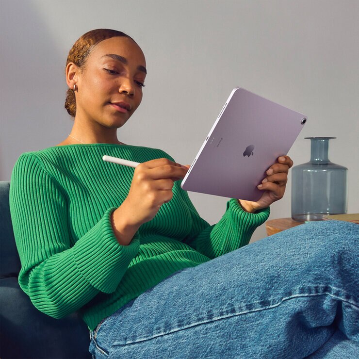Apple iPad Air 11" Wi-Fi + Cellular 128GB Blanco Estelar — Imagen 2 de 4
