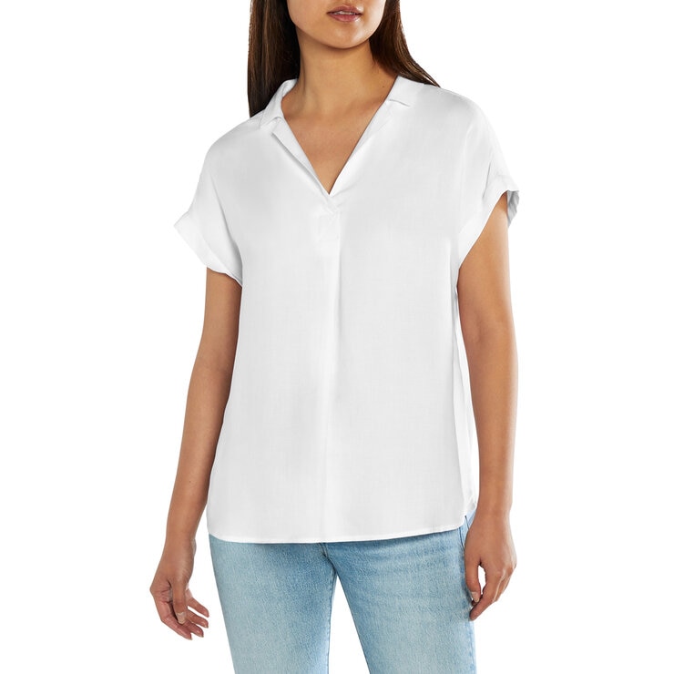Three Dots Blusa para Dama Varias Tallas y Colores — Imagen 3 de 4