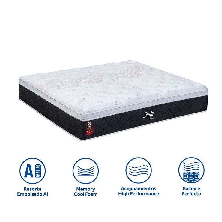 Sealy, Hybrid, Colchón King Size — Imagen 2 de 4